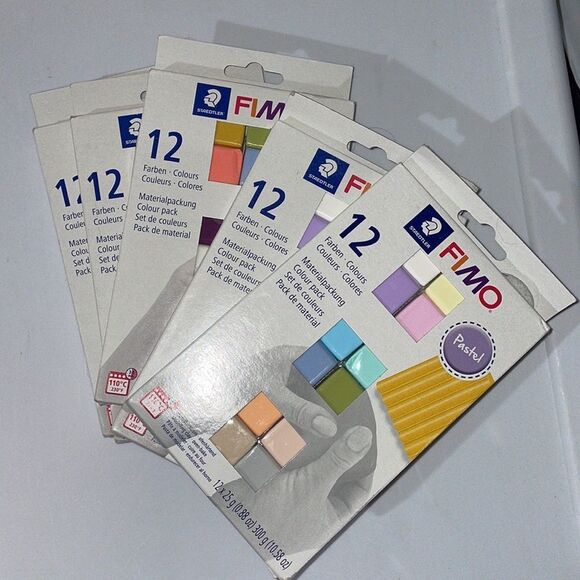5 x FIMO Modeling Clay (Pastel & Fashion Colors) - Picture 2 of 6